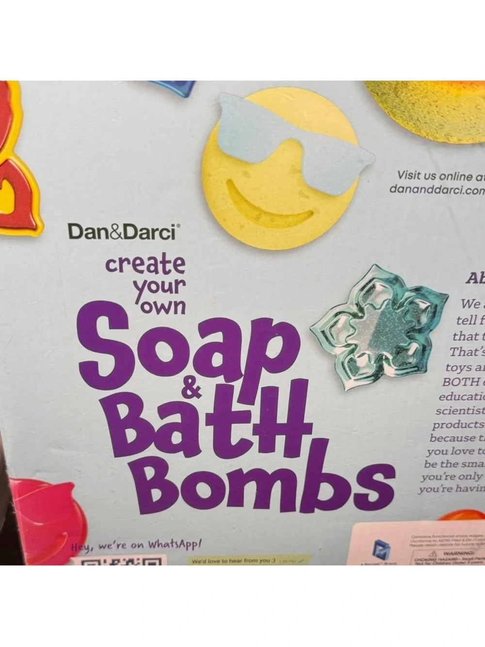 NEW! Dan & Darci Soap & Bath Bomb Making Kit